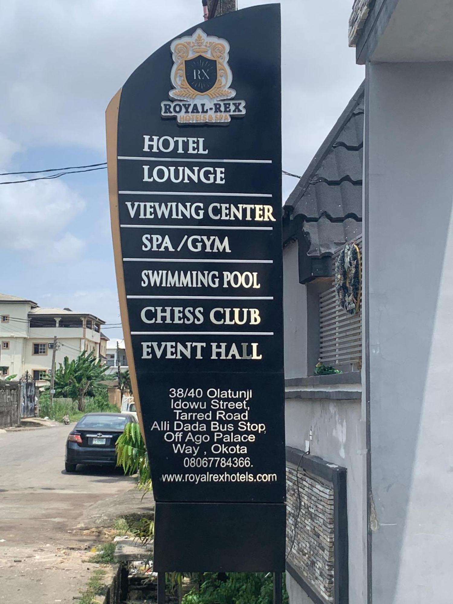 Royal Rex Hotels And Spa Lagos Exterior foto